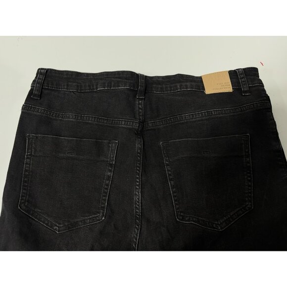 New Without Tags - ZARA Fall 2020 Denim Collection Womens 12 Black Skinny Jeans - Picture 5 of 6